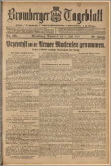 Bromberger Tageblatt. J. 39, 1915, nr 129