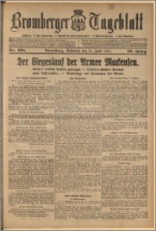 Bromberger Tageblatt. J. 39, 1915, nr 138