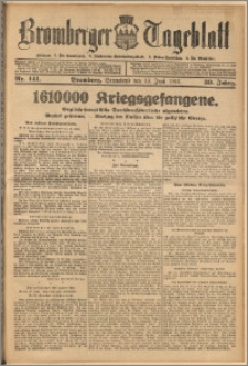 Bromberger Tageblatt. J. 39, 1915, nr 141
