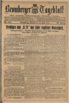 Bromberger Tageblatt. J. 39, 1915, nr 142