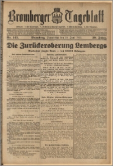 Bromberger Tageblatt. J. 39, 1915, nr 145