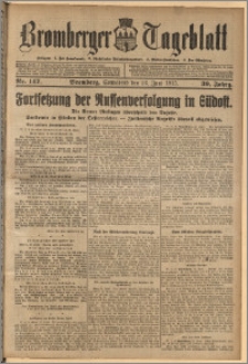 Bromberger Tageblatt. J. 39, 1915, nr 147