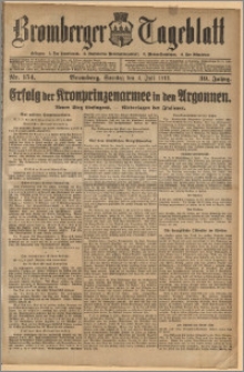 Bromberger Tageblatt. J. 39, 1915, nr 154