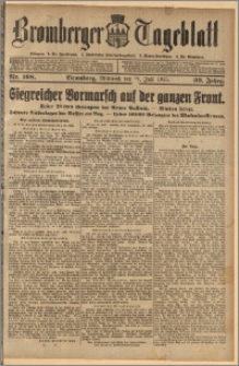 Bromberger Tageblatt. J. 39, 1915, nr 168