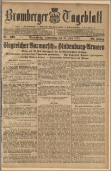 Bromberger Tageblatt. J. 39, 1915, nr 169