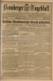 Bromberger Tageblatt. J. 39, 1915, nr 176