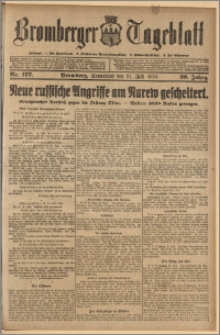 Bromberger Tageblatt. J. 39, 1915, nr 177