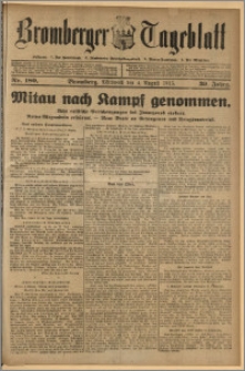 Bromberger Tageblatt. J. 39, 1915, nr 180