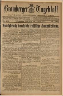 Bromberger Tageblatt. J. 39, 1915, nr 181