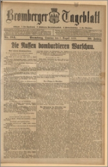 Bromberger Tageblatt. J. 39, 1915, nr 184