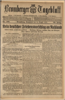 Bromberger Tageblatt. J. 39, 1915, nr 189