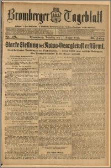 Bromberger Tageblatt. J. 39, 1915, nr 191