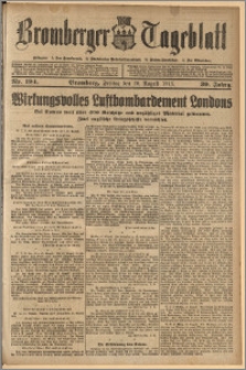 Bromberger Tageblatt. J. 39, 1915, nr 194