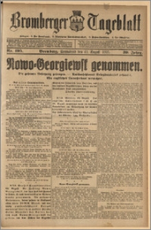 Bromberger Tageblatt. J. 39, 1915, nr 195