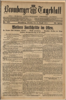 Bromberger Tageblatt. J. 39, 1915, nr 197