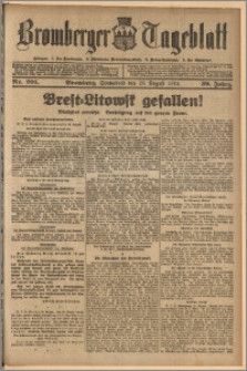 Bromberger Tageblatt. J. 39, 1915, nr 201