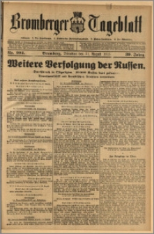 Bromberger Tageblatt. J. 39, 1915, nr 203