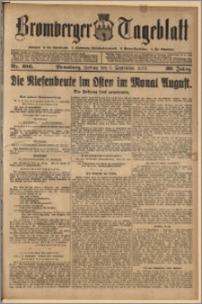 Bromberger Tageblatt. J. 39, 1915, nr 206