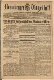 Bromberger Tageblatt. J. 39, 1915, nr 207