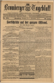 Bromberger Tageblatt. J. 39, 1915, nr 208