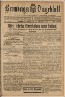 Bromberger Tageblatt. J. 39, 1915, nr 220
