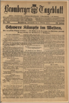 Bromberger Tageblatt. J. 39, 1915, nr 231