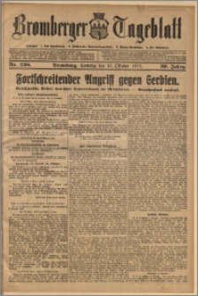 Bromberger Tageblatt. J. 39, 1915, nr 238
