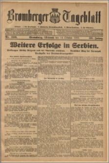 Bromberger Tageblatt. J. 39, 1915, nr 240