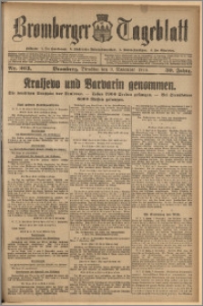 Bromberger Tageblatt. J. 39, 1915, nr 263