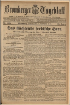 Bromberger Tageblatt. J. 39, 1915, nr 268