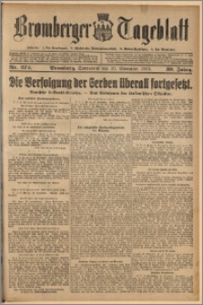 Bromberger Tageblatt. J. 39, 1915, nr 272
