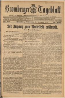 Bromberger Tageblatt. J. 39, 1915, nr 275