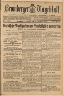 Bromberger Tageblatt. J. 39, 1915, nr 279