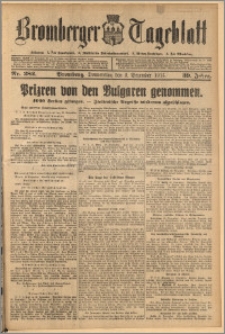 Bromberger Tageblatt. J. 39, 1915, nr 282