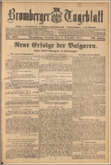 Bromberger Tageblatt. J. 39, 1915, nr 292
