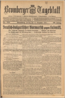 Bromberger Tageblatt. J. 39, 1915, nr 295