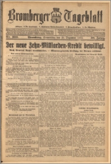 Bromberger Tageblatt. J. 39, 1915, nr 300