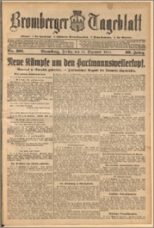 Bromberger Tageblatt. J. 39, 1915, nr 301