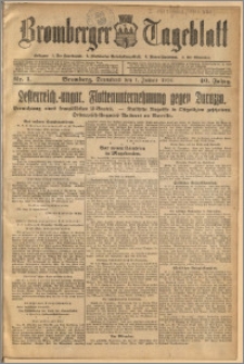 Bromberger Tageblatt. J. 40, 1916, nr 1