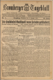 Bromberger Tageblatt. J. 40, 1916, nr 8