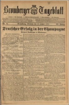 Bromberger Tageblatt. J. 40, 1916, nr 9