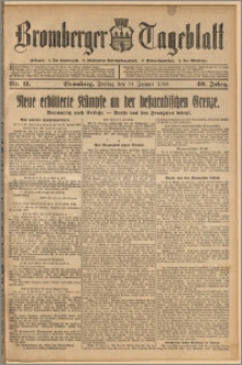 Bromberger Tageblatt. J. 40, 1916, nr 11