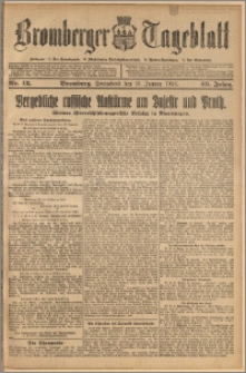 Bromberger Tageblatt. J. 40, 1916, nr 12