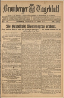 Bromberger Tageblatt. J. 40, 1916, nr 13