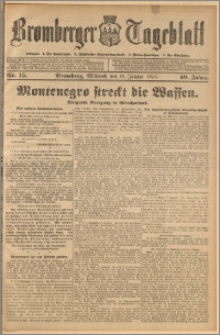 Bromberger Tageblatt. J. 40, 1916, nr 15