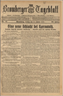 Bromberger Tageblatt. J. 40, 1916, nr 17