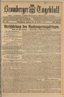 Bromberger Tageblatt. J. 40, 1916, nr 19