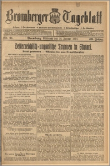 Bromberger Tageblatt. J. 40, 1916, nr 21
