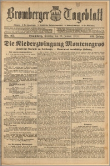 Bromberger Tageblatt. J. 40, 1916, nr 25