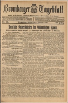 Bromberger Tageblatt. J. 40, 1916, nr 29